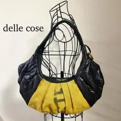 delle cose デレコーゼ ワンショルダーバッグ クロワッサン 麻