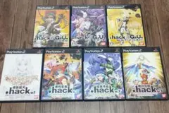 .hackシリーズ RPG 7本セット PS2