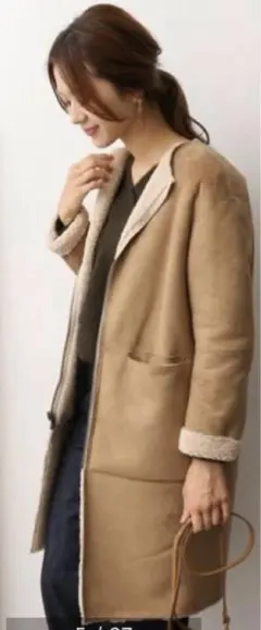 【美品】アーバンリサーチ フェイクムートン　コート