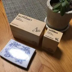 アルファベット、ナンバー スタンプ