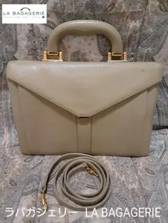 LA BAGAGERIE 2way / 真皮 / 斜挎肩背包手提包