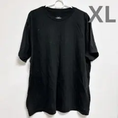 黒 Tシャツ XL/XG GEORGE 【g】 半袖 トップス ブラック 無地