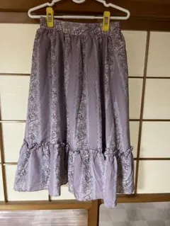 【未使用2枚セット】axes femme スカート 花柄 レース フェミニン