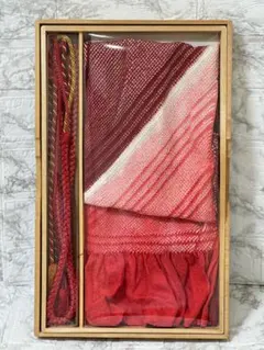 【美品★匠】正絹　帯揚げ 職人技の光る帯締め セット 和装小物 振袖