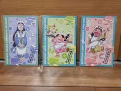 忍たま乱太郎　スイーツパラダイスポストカード　立花仙蔵　福富しんべヱ　山村喜三太