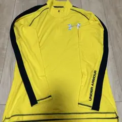 UNDER ARMOUR イエロー ハーフジップ 長袖