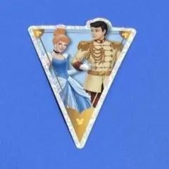 ディズニー 40周年 シンデレラ プリンス シール ステッカー バラ売り 1枚のサムネイル