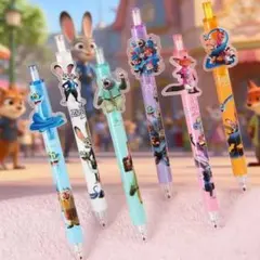 【Disney】ズートピア2①ボールペン黒インク0.5 6本セット おまけ付き
