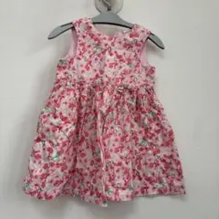 花柄 ノースリーブ ワンピース キッズのサムネイル