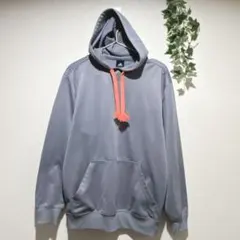 【adidas】 アディダス プルオーバーパーカー S/P グレー　薄め裏起毛