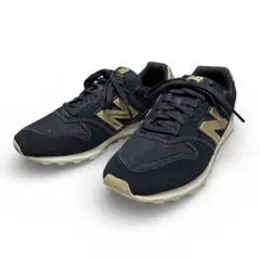 ニューバランス WL996CE2 スニーカー 黒金 美品