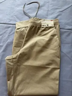 ユニクロ エアリズムジョガーパンツ L ベージュ