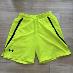 UNDER ARMOUR ハーフパンツ YLG 150 イエロー