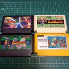 起動確認済み　ファミコン　スーパーマリオブラザーズ　忍者龍剣伝