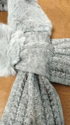 ファー マフラー