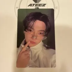 ATEEZ light stick ver.3 トレカ ミンギ - メルカリ