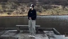 ディッキーズ デニムパンツ 36X34 着用画像あり 古着