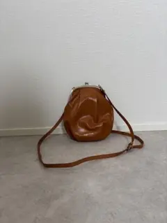 本革　BARDOT ROSE がま口 ショルダーバッグのサムネイル