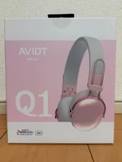 AVIOT ノイズキャンセリング ヘッドホン ピンク WA-Q1