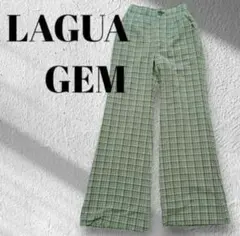 LAGUA GEM ラグアジェム パンツ カジュアルパンツ 長ズボン XS 緑系
