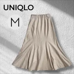 ユニクロ　フランネル　マーメイドロングスカート