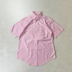 Brooks Brothers スーピマコットン BD 半袖シャツ ピンクのサムネイル