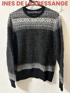 希少 INES DE LA FRESSANGE ノルディックセーター Sサイズ