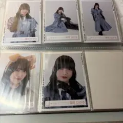 櫻坂46森田ひかる生写真コンプまとめ売り５枚
