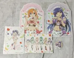 ひぐらしのなく頃に　コースター　5枚組　レナ　魅音　梨花　沙都子　羽入 ひぐらしのなく頃に コースター 5枚組 レナ 魅音 梨花 沙都子 羽入