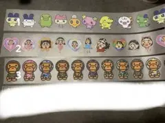 アメステ　ロールシール切り売り　アメキャラ　サンリオ　ラブブ　しんちゃん