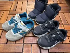 New BalanceとNikeのスニーカー・ブーツセット