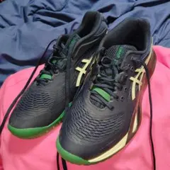 着用1回ASICS ゲルレゾリューションX　ワイド　オールコート用　26.0