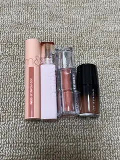 リップティントまとめ売り　ブラウン系　オレンジ系　ベージュ系　ロムアンド