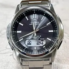極美品☆CASIO WAVE CEPTOR ソーラー電波腕時計 WVA-M630