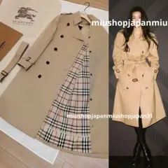 本物上質●36サイズ　バーバリー　BURBERRY　トレンチコート　ロンドン
