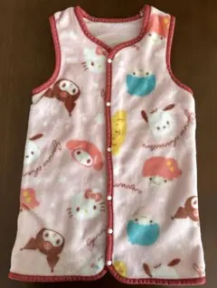 サンリオ フリース 冬 スリーパー 95cm
