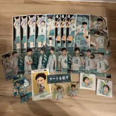 ハイキュー!! 青葉城西高校 及川徹 岩泉一 ステッカー カード おまとめ 売り