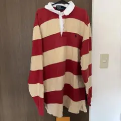れ*ん様 Polo by Ralph Lauren ストライプ ポロシャツ XL