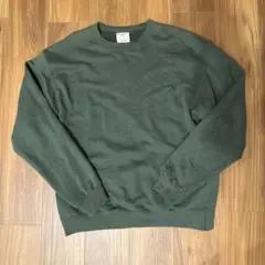 Champion スウェット Lサイズ オリーブグリーン