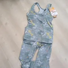 新品♥ アツギ　ヨガウェアセット Lのサムネイル