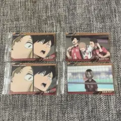 ハイキュー!!　ウエハースカード6　孤爪研磨　黒尾鉄朗　音駒