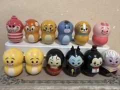 ディズニー　キャラクター 起き上がりこぼし クーナッツ8体セット