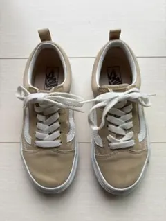 VANS スニーカー ベージュ20センチ