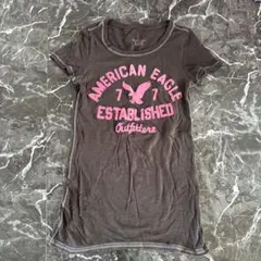 American Eagle Outfitters Tシャツ XS ダークグレー