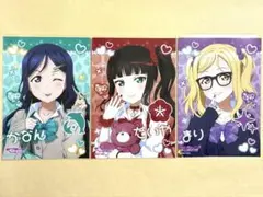 ラブライブ！ Aqours 新宿マルイメン ブロマイド ギャル 3年生