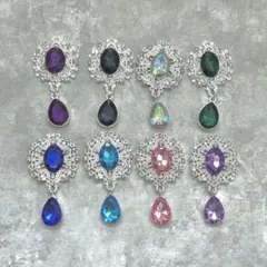 センターパーツ♡ビジュー♡ぶら下がり♡8個セット♡