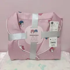 ⌇GU⌇リトルツインスターズ キキララ サテンパジャマ (M)