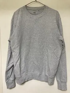 UNIQLO ユニクロ クルーネック スウェット グレー M