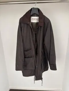 新品◎PON企画 中綿スタンドカラージャケット ブラウン パルクロ タグ