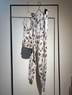 JEANASIS ヨガウェア 上下セット Mサイズ 花柄